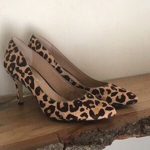 Leopard Print Women's Heels